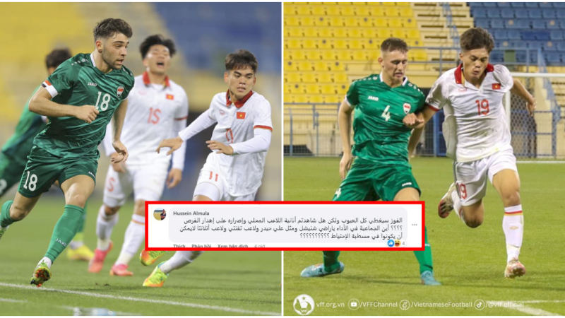 Hạ đẹp U23 Việt Nam, Iraq liền mơ đến World Cup: “Với lứa cầu thủ này chúng tôi hoàn toàn có thể làm được”