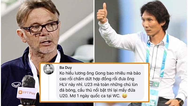 2 trận thảm bại, fan Việt đòi đuổi thẳng cổ HLV Troussier: ‘Sa thải ngay HLV yếu kém này, gọi ông Gong Oh Kyun trở lại’