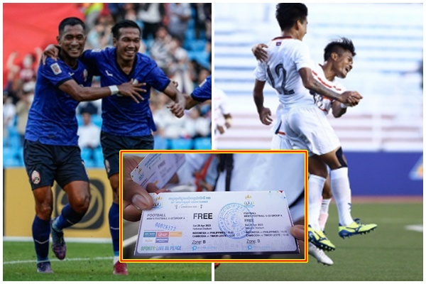 U22 Campuchia cực xung trước thềm SEA Games: ‘Toàn bộ vé của đội chủ nhà đã hết sạch’