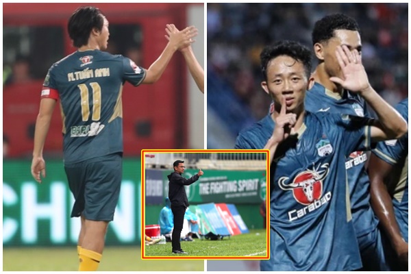 Bất bại 6 trận liên tiếp, HAGL chễm chệ top đầu V.League: ‘Dùng lứa trẻ mà đá hay quá’