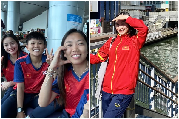 Tuyển nữ Việt Nam cập bến Campuchia: ‘Huỳnh Như, Hoàng Loan sẵn sàng tranh tài SEA Games’