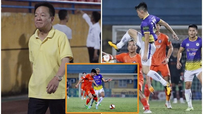 Để đội bét bảng V.League cầm hòa, Hà Nội FC bị chê tơi tả: ‘Thế này ra C1 lót đường thôi’