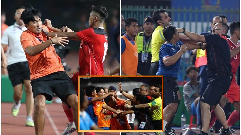 Nhà báo Quang Thắng: ‘Đời tôi chưa gặp trận chung kết SEA Games nào nó lạ thế này, tung móc lên gối, song phi quét trụ đủ cả’