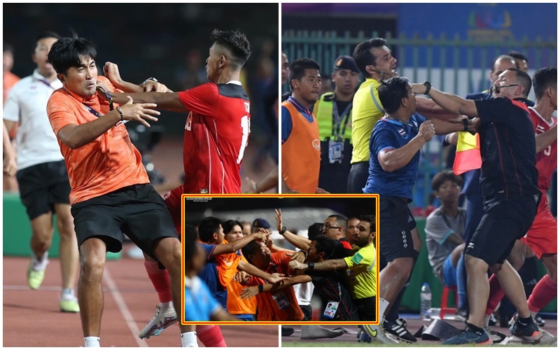 Nhà báo Quang Thắng: ‘Đời tôi chưa gặp trận chung kết SEA Games nào nó lạ thế này, tung móc lên gối, song phi quét trụ đủ cả’