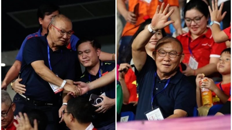 HLV Park gây sốt khi xuất hiện ở SEA Games: ‘Việt Nam mãi trong tim tôi’