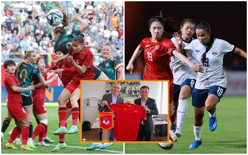 Chủ tịch Liên đoàn bóng đá Đức ấn tượng với tuyển nữ Việt Nam: ‘Các bạn chỉ thua thể hình, thể lực chứ kỹ thuật ngang các đội châu Âu’
