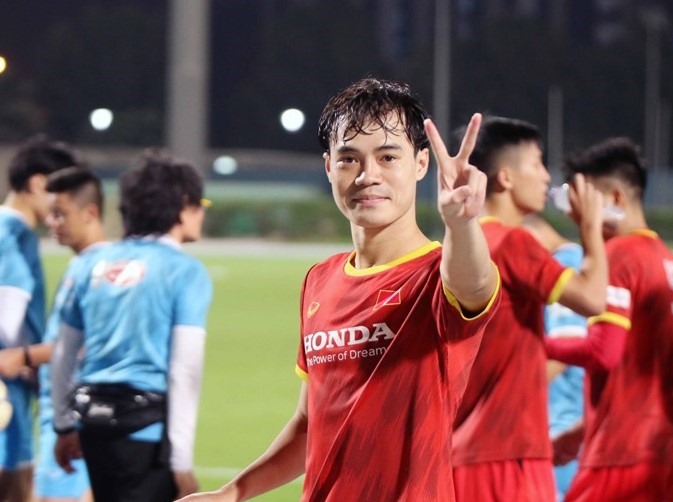 SAO U23 Việt Nam: ‘Cầu thủ mà em ngưỡng mộ nhất chính là anh Văn Toàn’