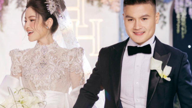Hoà Minzy khoe ảnh dự cưới Quang Hải, lên tiếng đáp trả khi bị 1 VĐV điền kinh so sánh đầy v.ô duyên với cô dâu