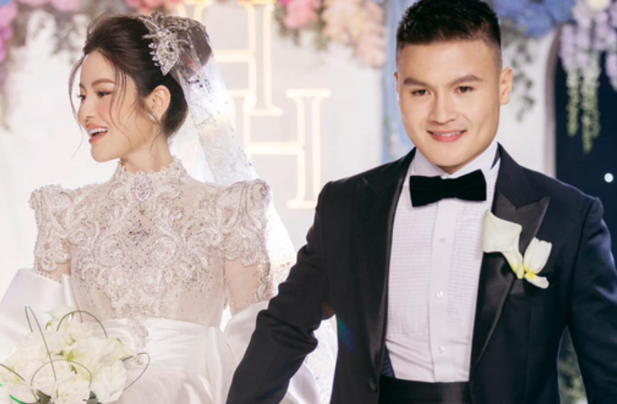 Hoà Minzy khoe ảnh dự cưới Quang Hải, lên tiếng đáp trả khi bị 1 VĐV điền kinh so sánh đầy v.ô duyên với cô dâu