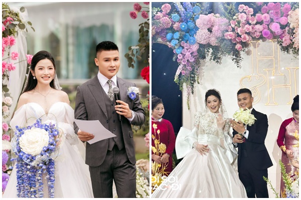 Toàn cảnh đám cưới sang chảnh của Quang Hải và Chu Thanh Huyền, chính thức công bố đón ‘con trai đầu lòng’