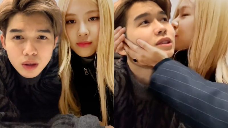 Chàng trai người Việt này là ai mà lại được Rosé (Blackpink) hôn thế kia?