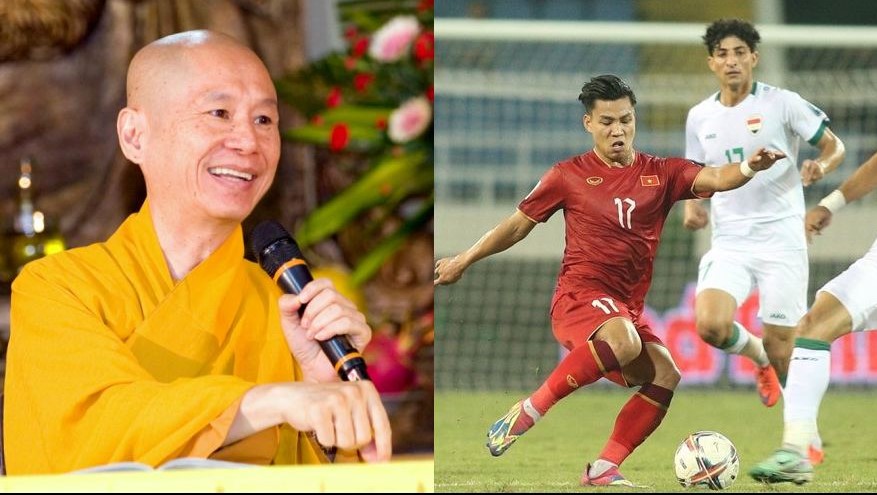 Thích Chân Quang vui mừng khi ĐT Việt Nam thua: ‘Thấy ĐTVN thủng lưới, thua trận thì thầy là người đầu tiên đứng dậy vỗ tay’