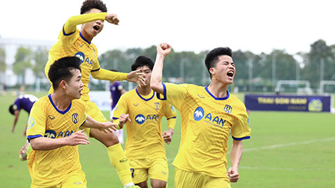 CHÍNH THỨC: U17 Sông Lam Nghệ An nằm chung bảng với loạt ‘thú dữ’ tại giải U17 Quốc gia