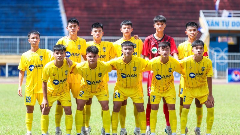 U15 Sông Lam Nghệ An thắng đậm U15 Quảng Nam