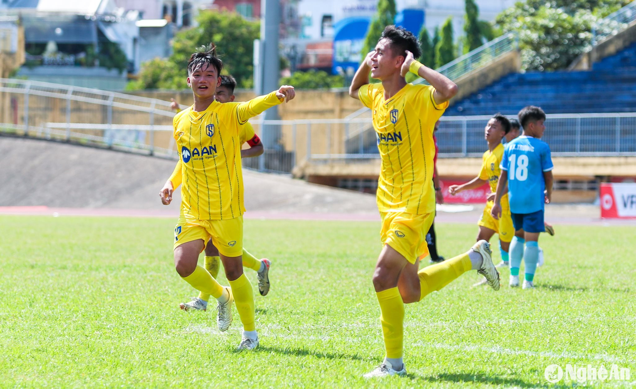 U15 Sông Lam Nghệ An dẫn đầu vòng loại U15 Quốc gia, giành thành tích toàn thắng