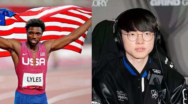 “HCV Olympic 2024” Noah Lyles tiết lộ là fan cứng của Faker